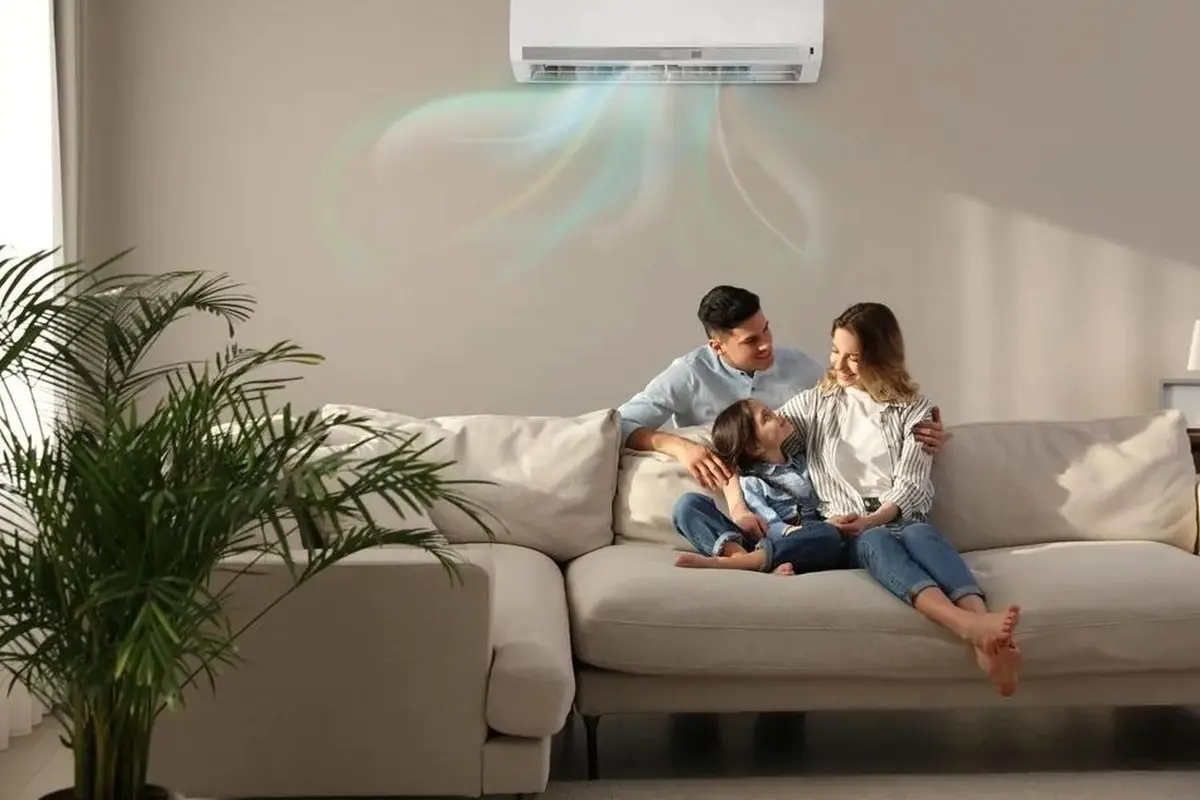 Central AC Repair San Bruno CA — family cool and comfortable at home in summer
