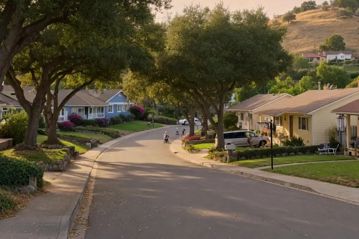 Central AC Repair Lomita Park San Bruno CA — residential street in San Bruno, California